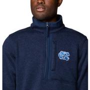 UNC Columbia Sweater Weather Half Zip Pullover